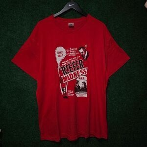 Vintage‎ weed Reefer Madness tshirt Vintage smoking Propaganda tshirt